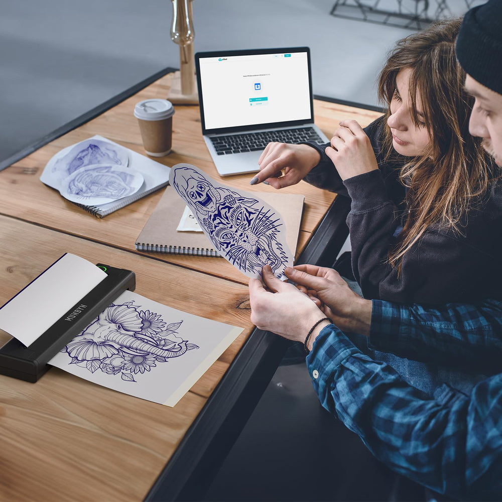 MUNBYN ITP05 papier transfert MUNBYN prêt à l’emploi.