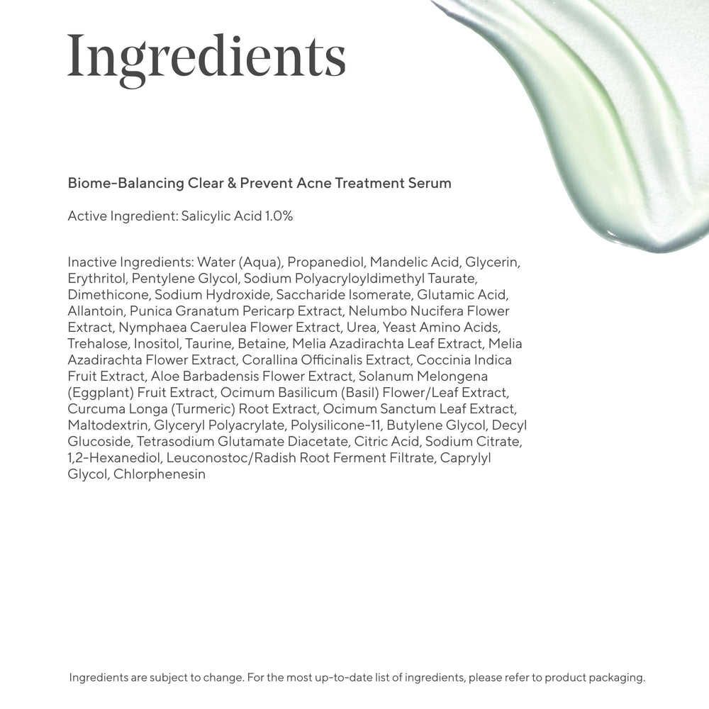 Murad Acne Trial Kit - textura del producto durante la aplicación.