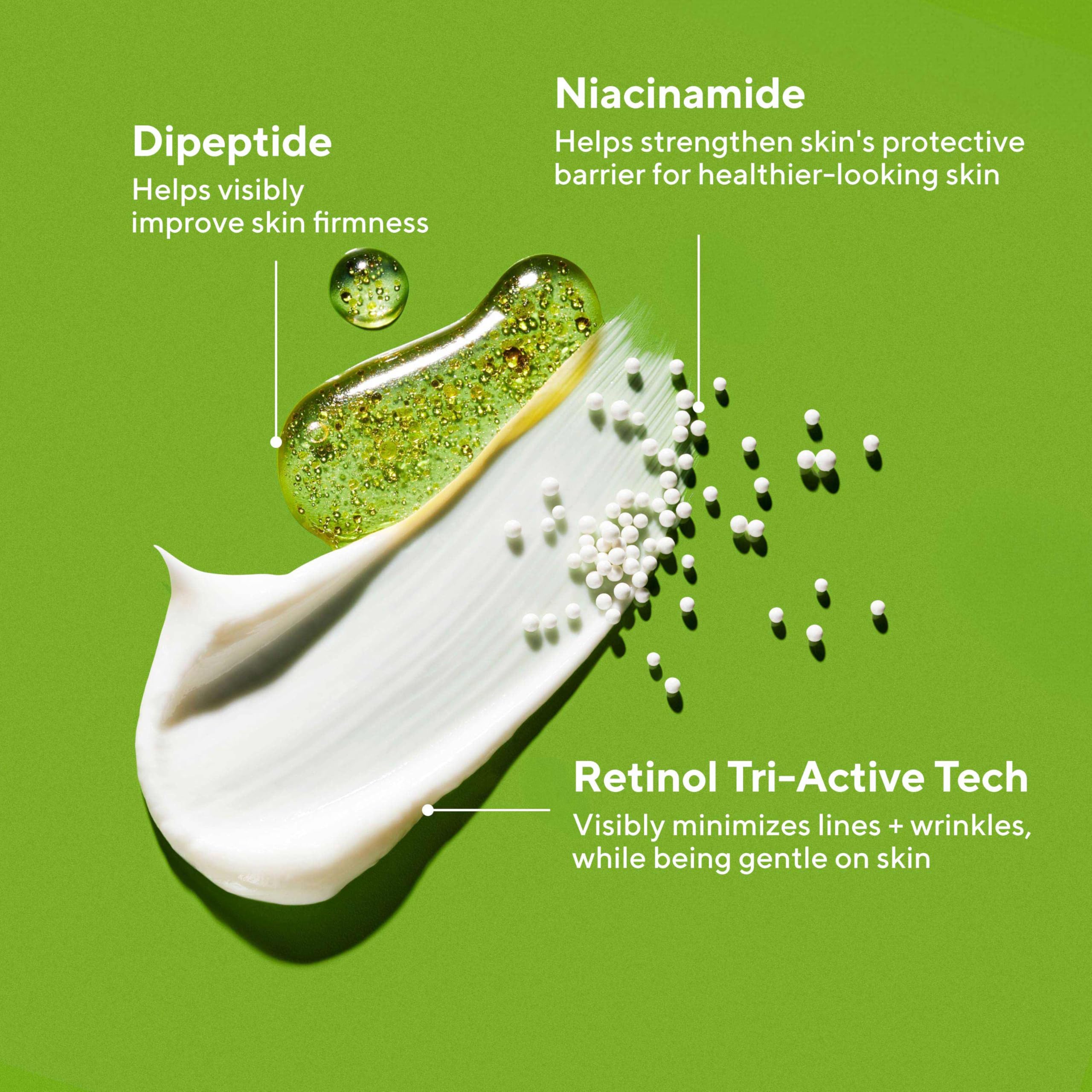 Murad aplicación nocturna en rostro cuello escote se absorbe rápidamente.