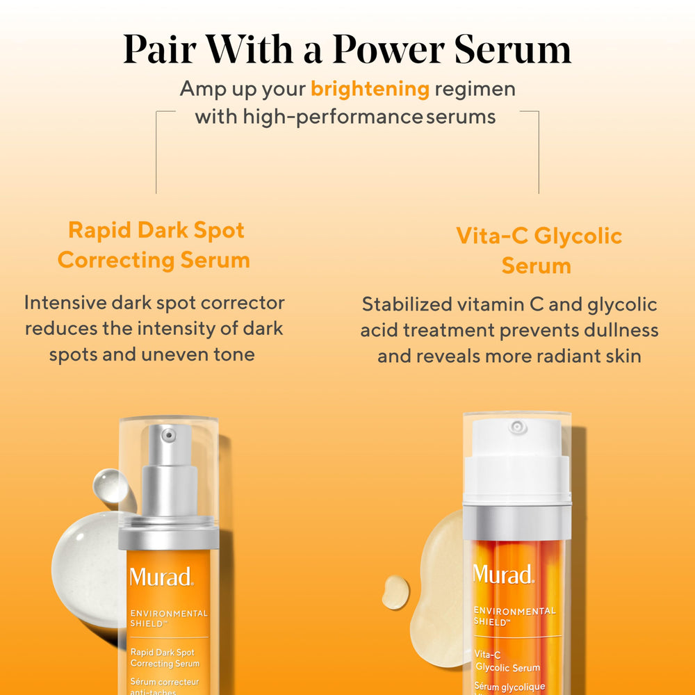 Murad City Skin Defense SPF50 — application rapide, peau prête et confort toute la journée.