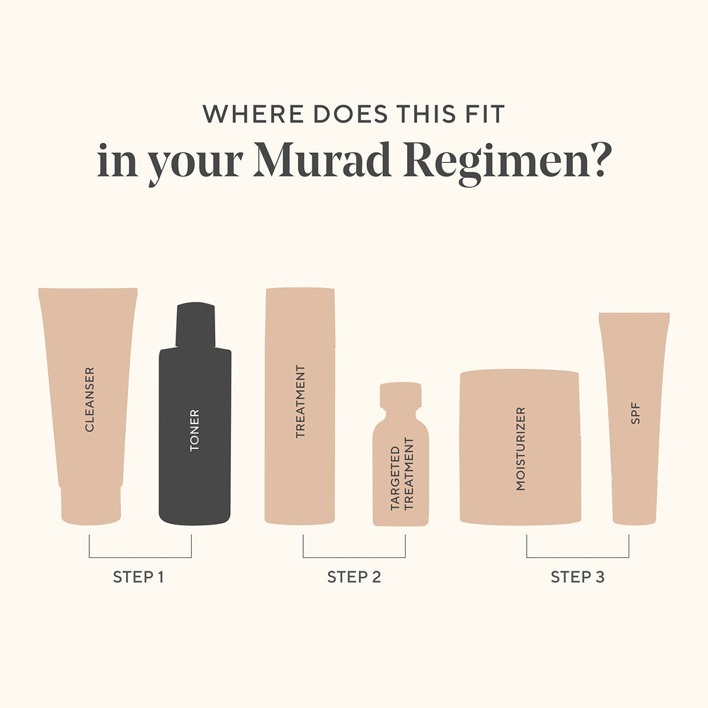 Murad Clarifying Toner ofrece sensación ligera y refrescante al aplicar