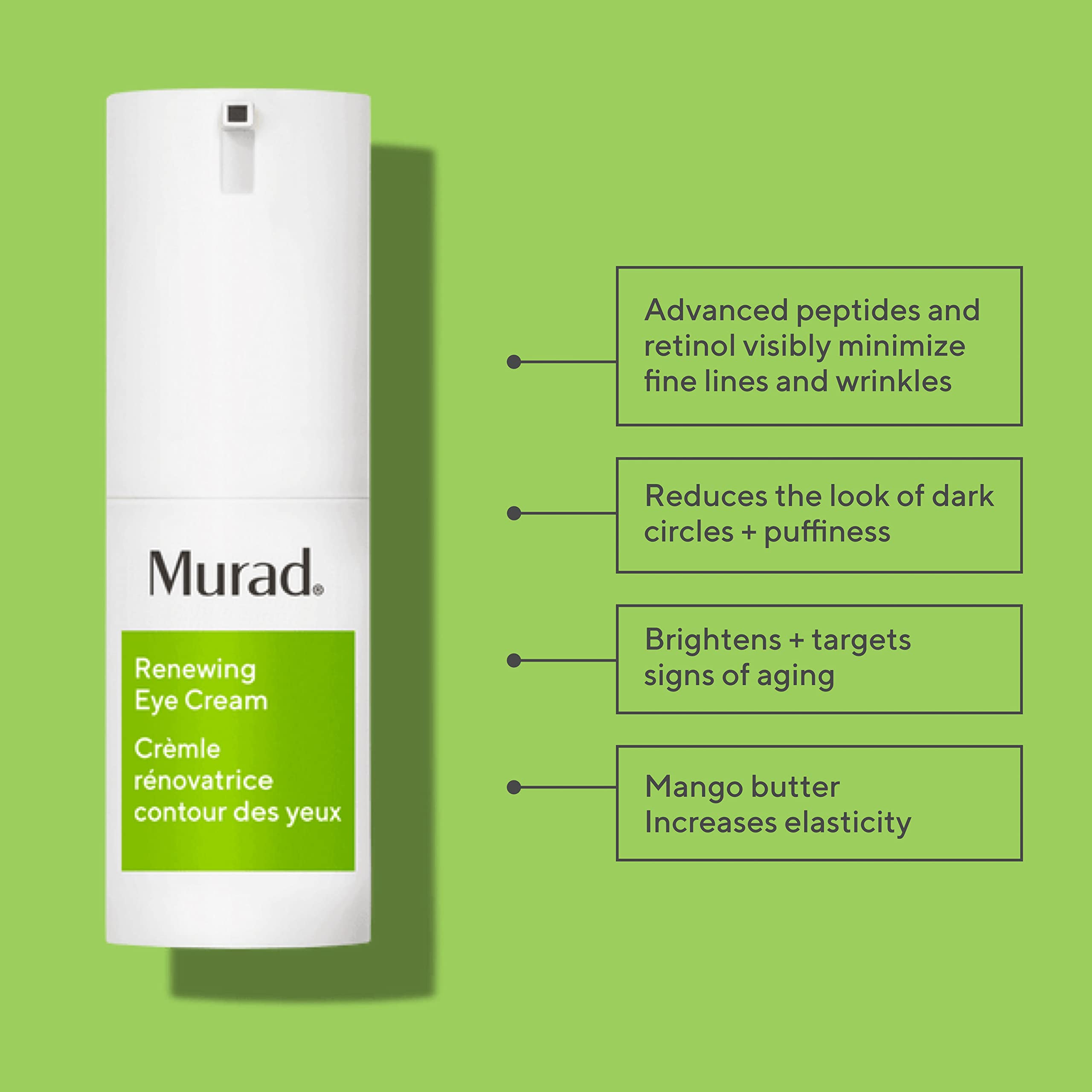 Murad Crème Contour des Yeux - texture riche pour confort et nutrition