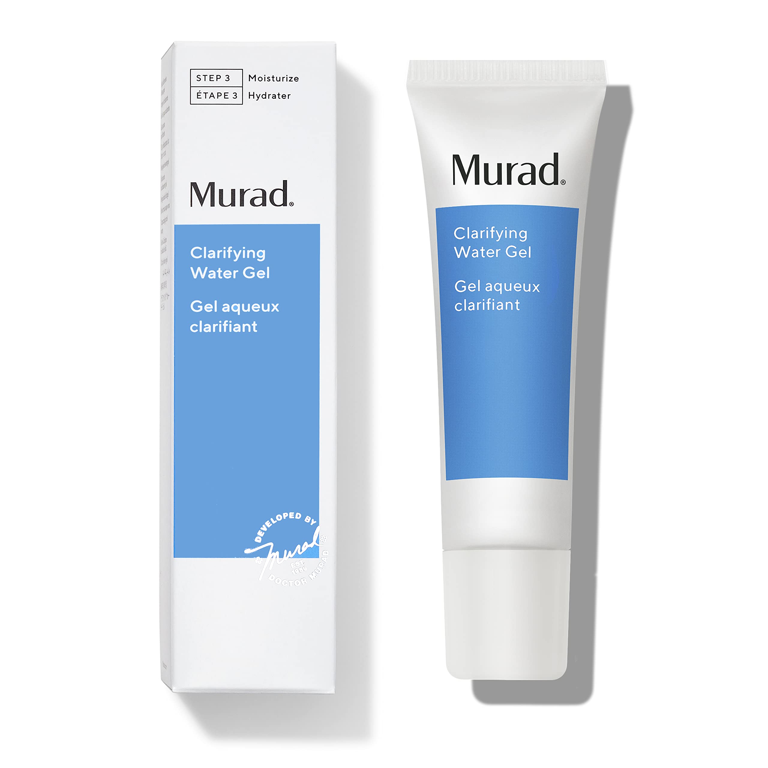 Murad Gel Clarificante, bote: hidratación ligera y control de brillos para piel grasa