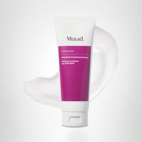 Murad limpiador exfoliante empaque práctico para uso diario.