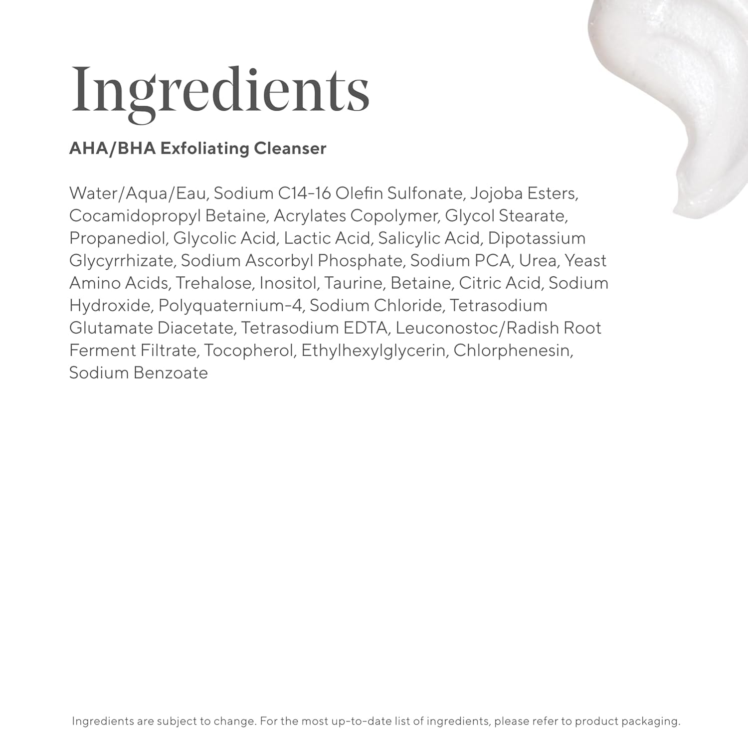 Murad limpiador exfoliante exfoliación suave que favorece tono más uniforme.