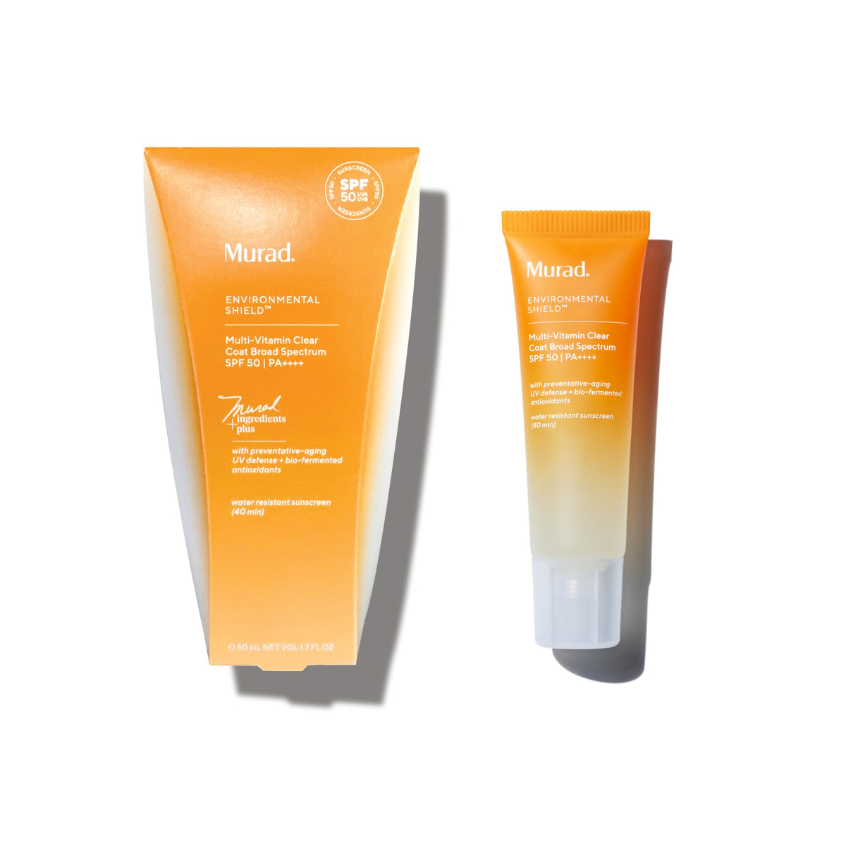Murad protector solar SPF50 en bote con antioxidantes para uso diario