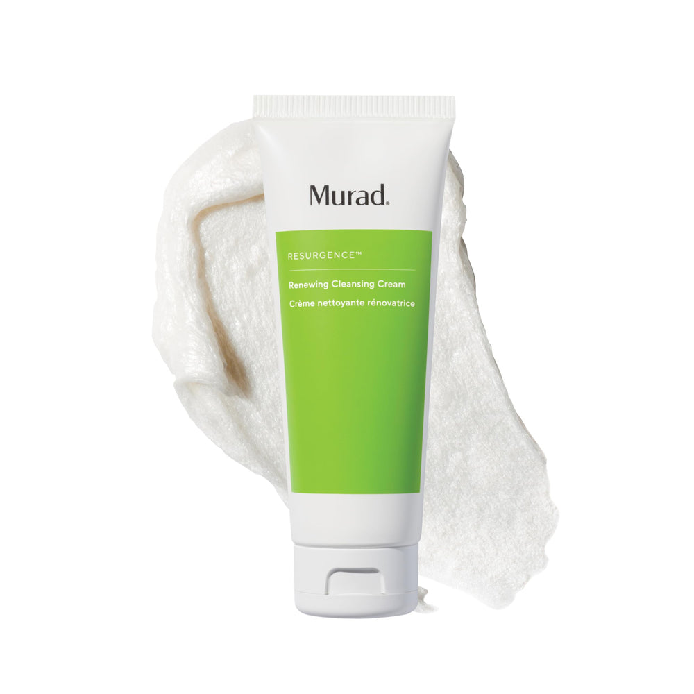 Murad Renewing Cleansing Cream: botella visible para una limpieza suave