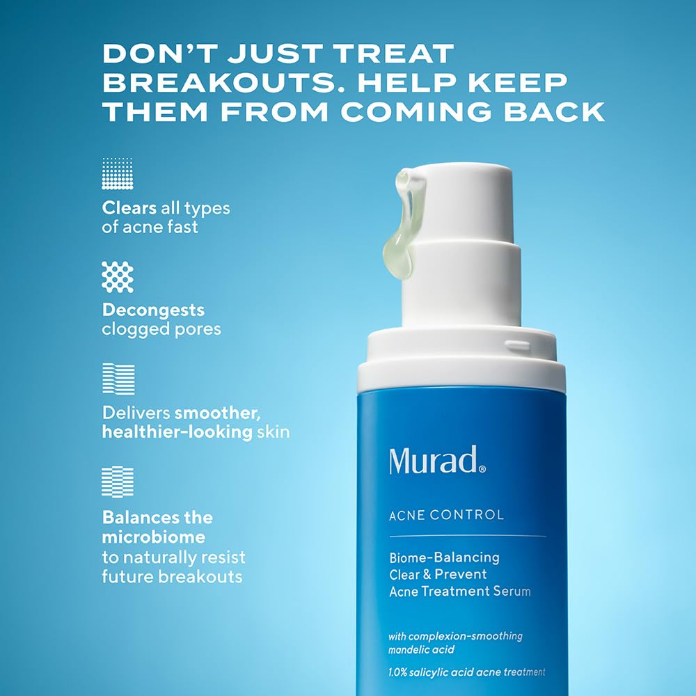 Murad Biome-Balancing Serum : pores décongestionnés pour peau plus nette