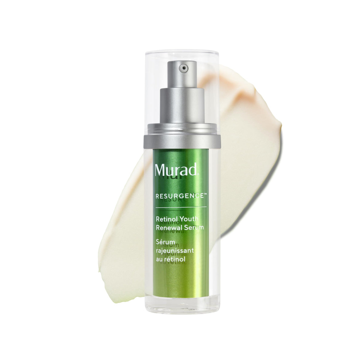 Murad serum renovacion rostro: botella para revitalizar la piel y suavizar líneas.