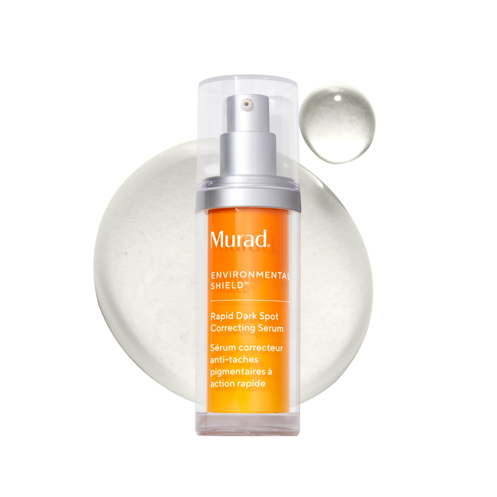 Murad Rapid Dark Spot Serum emballage montrant le packaging clair et pratique.