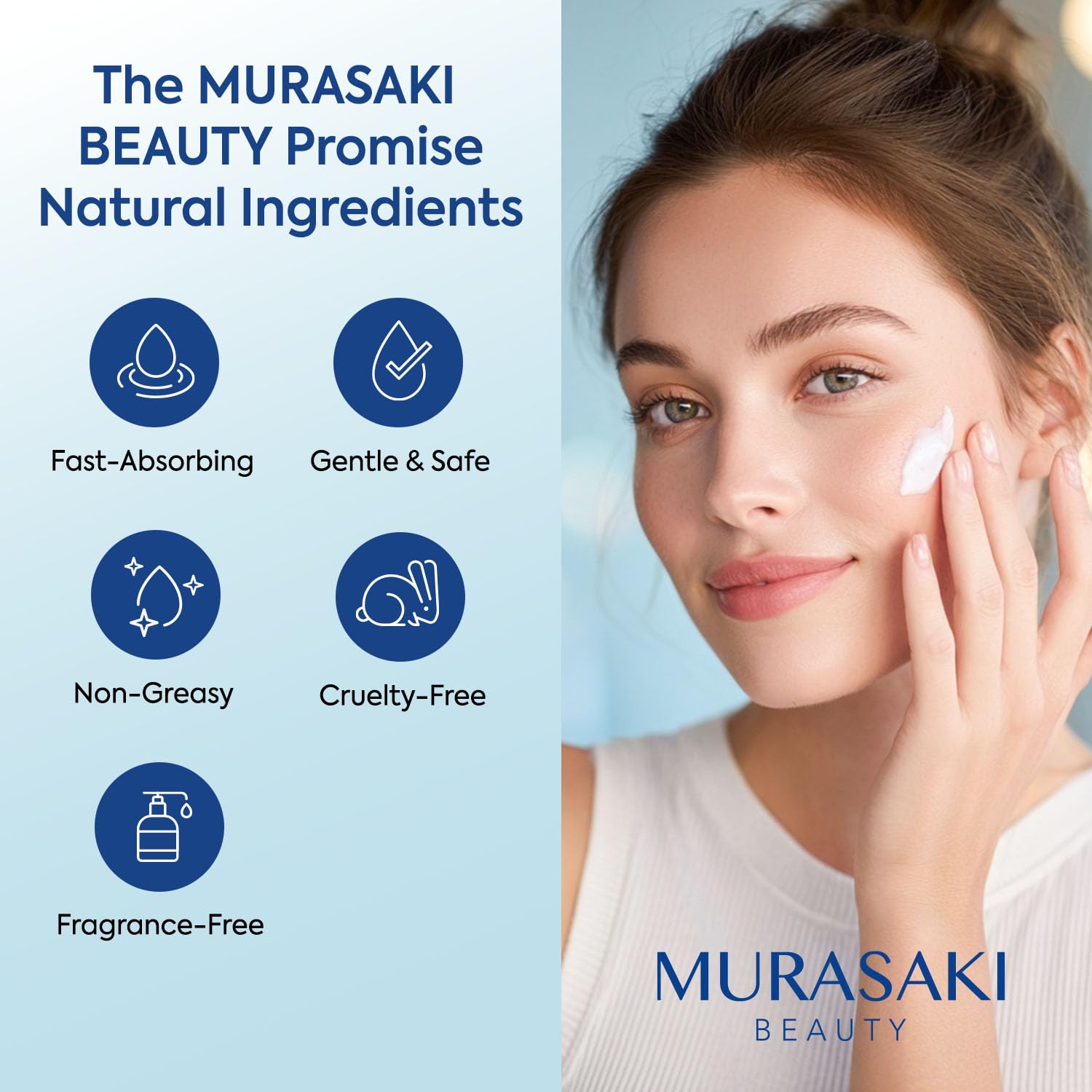MURASAKI BEAUTY Crema arnica para piernas, uso cómodo durante el día.