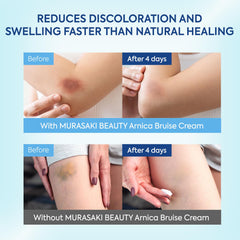 MURASAKI BEAUTY Crema arnica, textura ligera, no grasa, ideal para piel sensible.