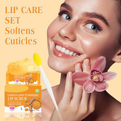 Brocha de MUREND para aplicar el exfoliante labial con precisión.