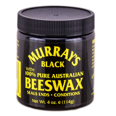 Murray's cera de abejas negra para rizos grandes y dreadlocks, define y sella puntas.