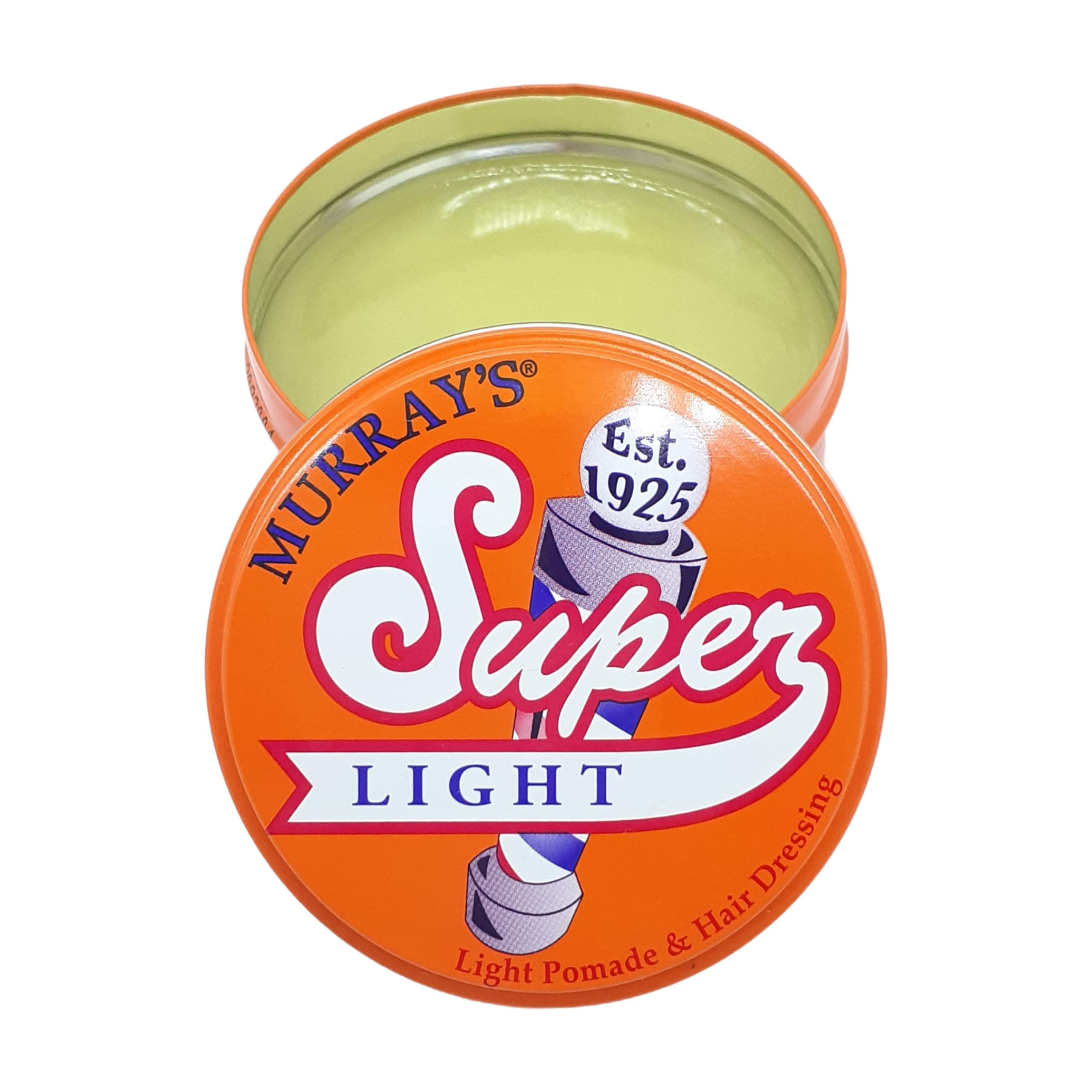 Murray's pomada ligera contiene Aloe y aceite de coco para acondicionar el cabello.