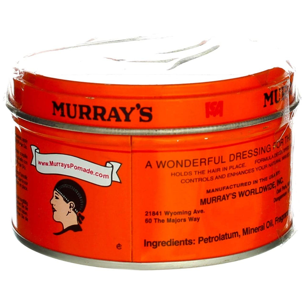 Murrays pomada, textura robusta aporta cuerpo y brillo moderado