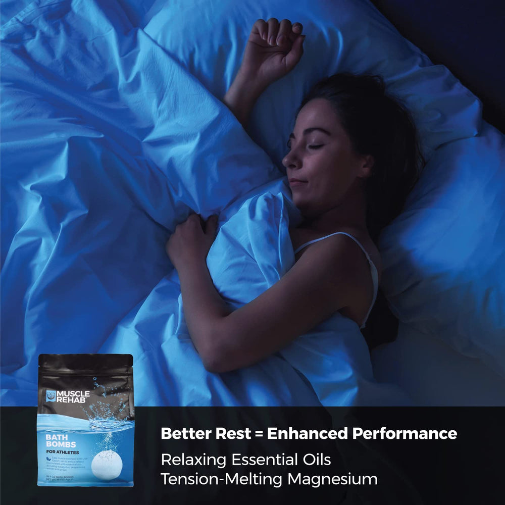 Muscle Rehab bomba de bano relajacion activo para retorno rapido tras sesiones intensas