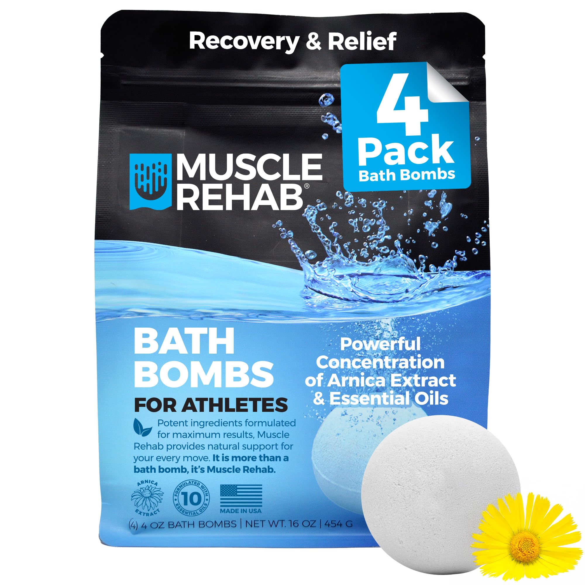 Muscle Rehab sales epsom bano con magnesio para recuperacion suave tras ejercicio