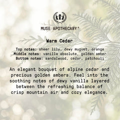 Muse Apothecary espuma rica para manos, limpieza profunda y piel sedosa.