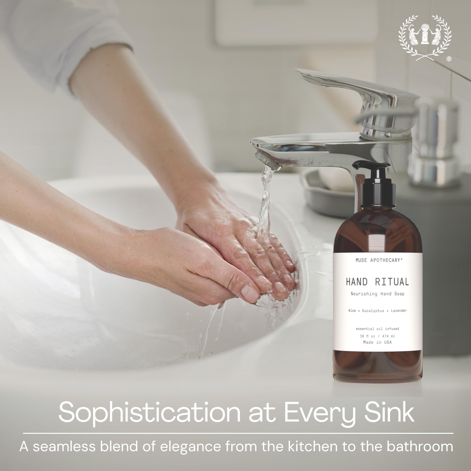 Guía de uso rápida de Muse Apothecary Hand Ritual.