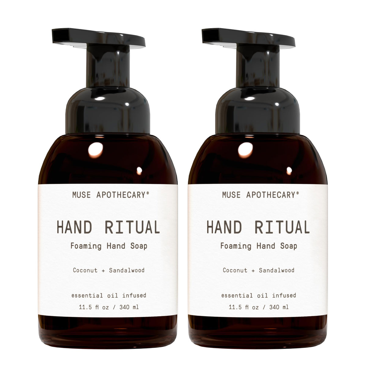 Muse Apothecary Jabon manos Ritual con espuma suave para piel limpia.