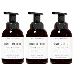 Muse Apothecary Ritual de manos: botella de jabón espumoso para un cuidado suave