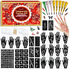 MuseLuxe plantillas de tatuajes temporales con 102 diseños para estilo único