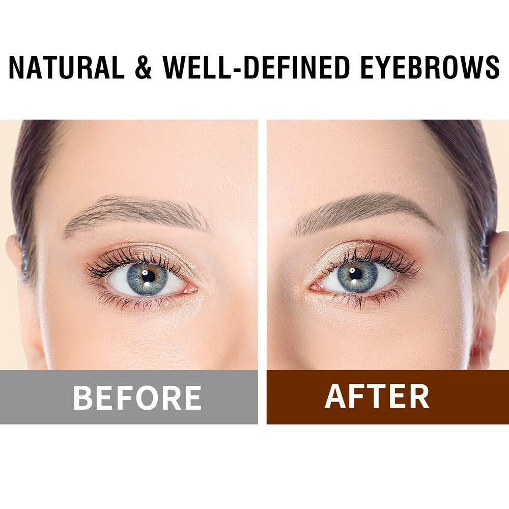 Music Flower Eyebrow Pen cuatro colores para combinar con tu cabello