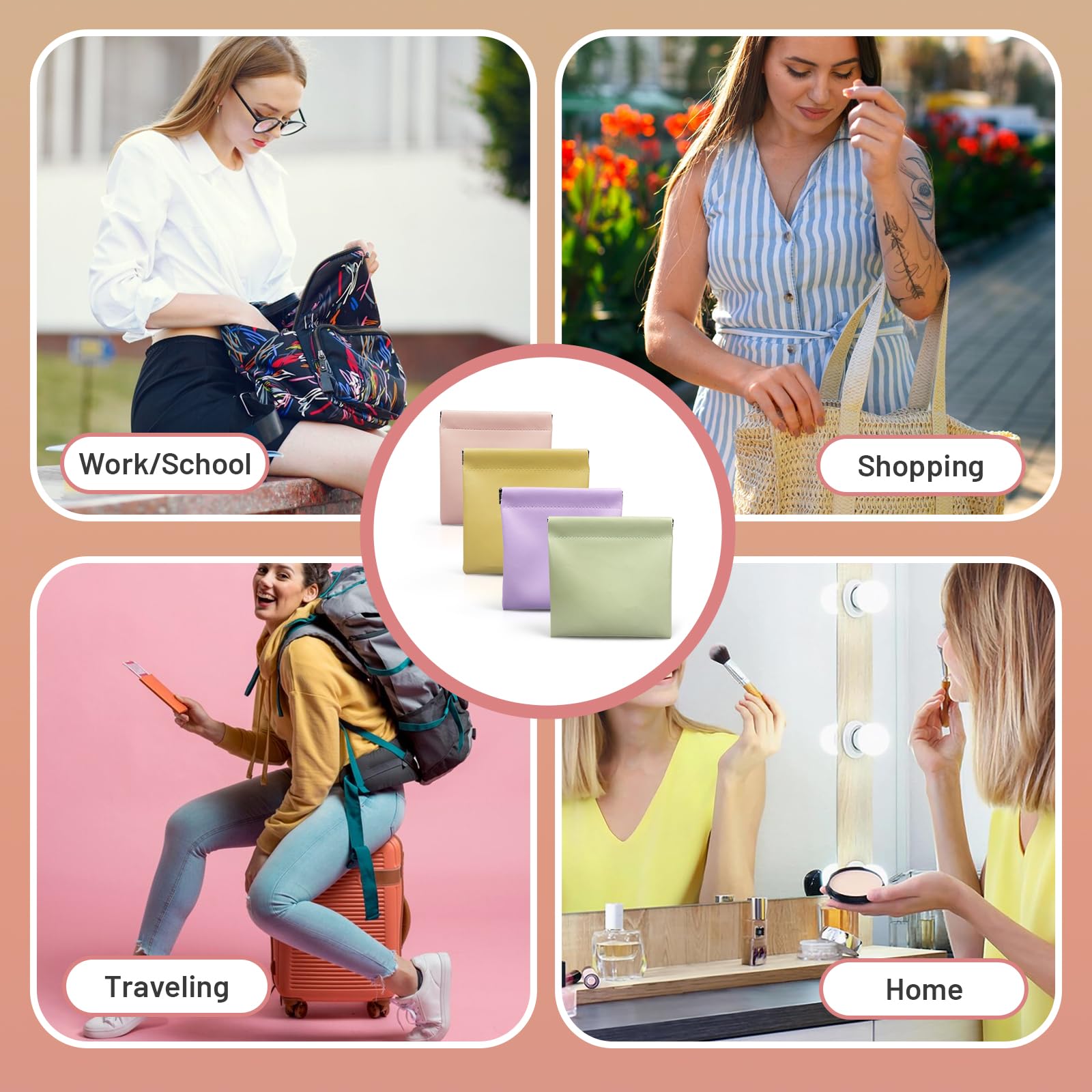 Muswelf colores khaki verde rosa morado para combinar con estilo.