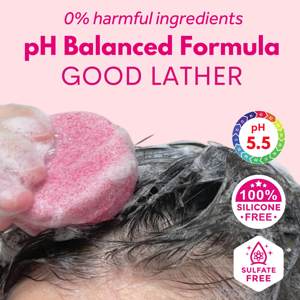 Muun barra pH equilibrado: equilibrio natural para cabello limpio y ligero.