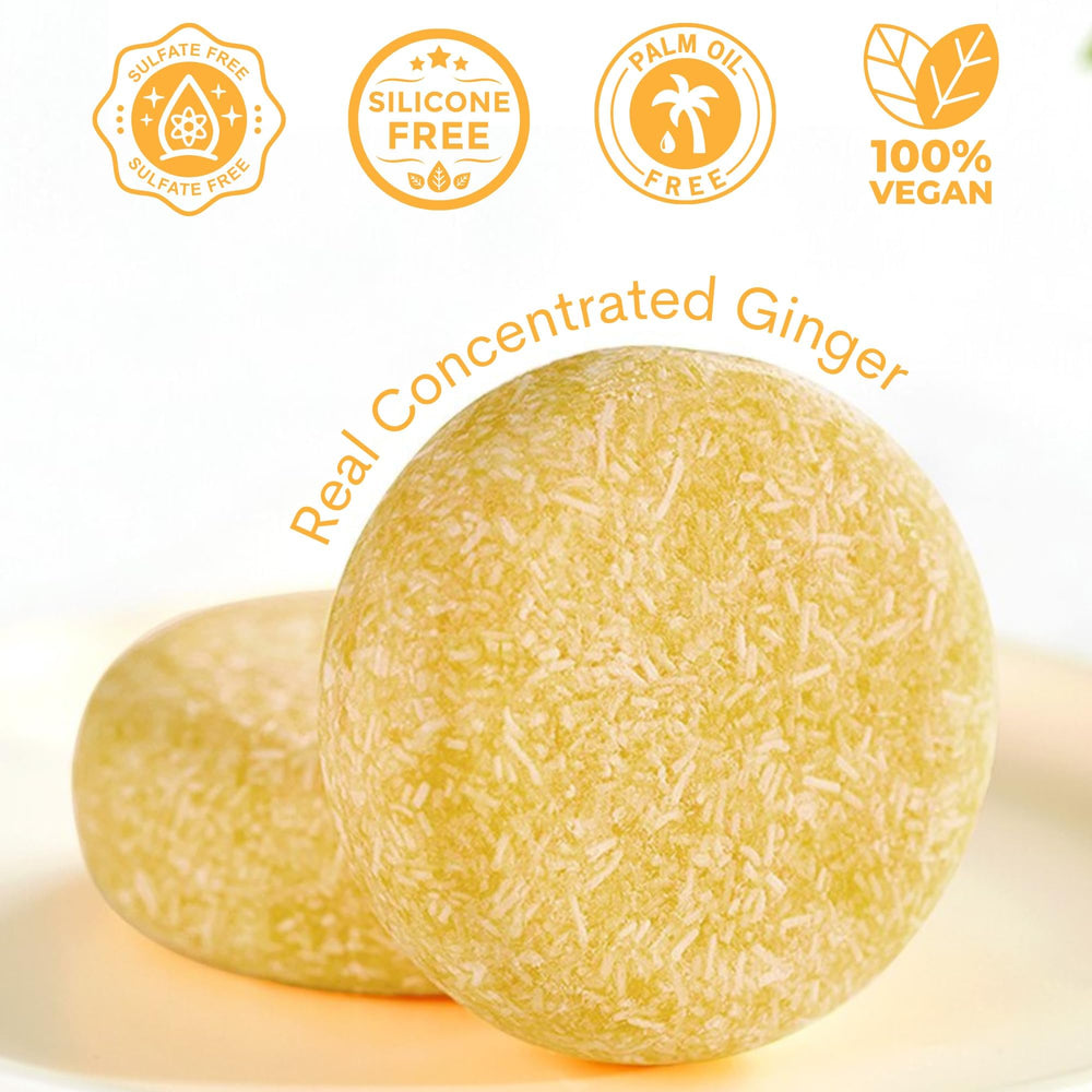 Uso en la ducha: champú Muun Ginger genera espuma suave.
