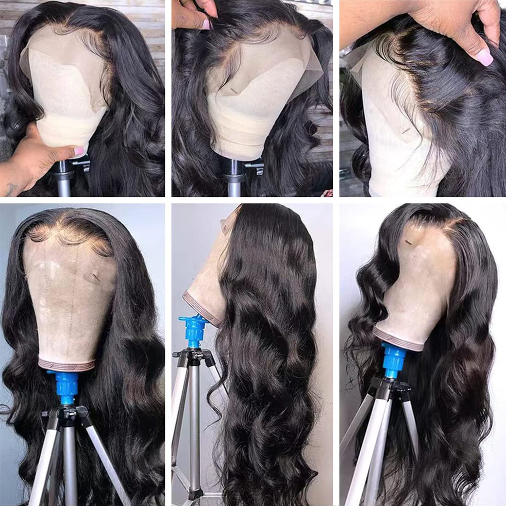 Línea de cabello prepeinada MUZOJET para inicio de peinado más natural.