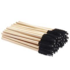 MyAoKuE-UP brocha pestanas de bambú, desechable y suave para uso higiénico.