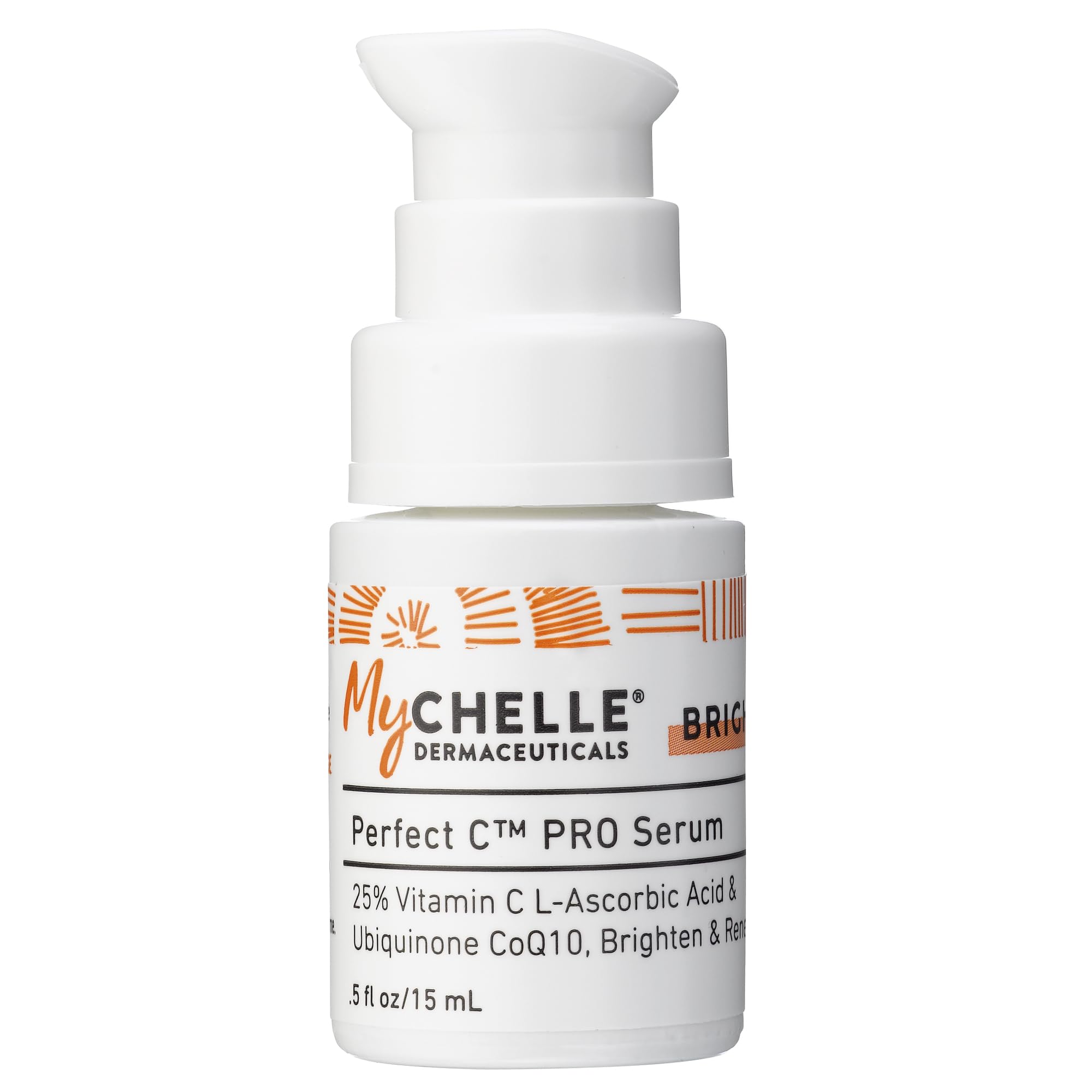 MyChelle Perfect C Pro Serum – bouteille-pompe pour une application précise et pratique.