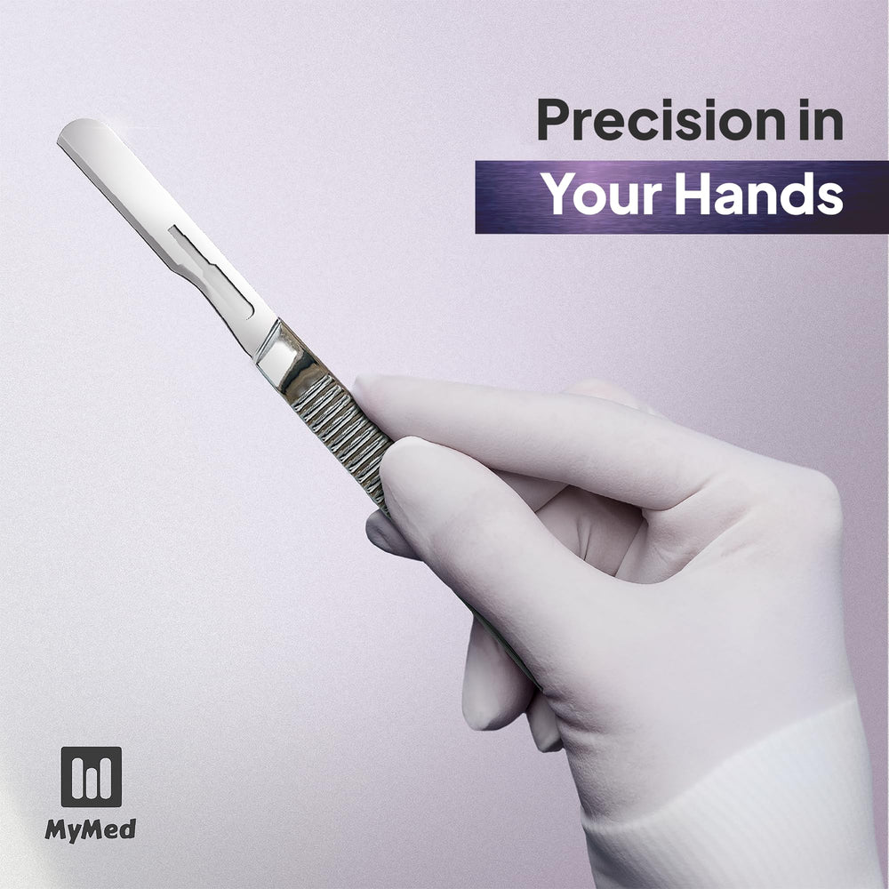 MyMed Dermaplane diseño mejorado para un agarre estable durante la sesión.
