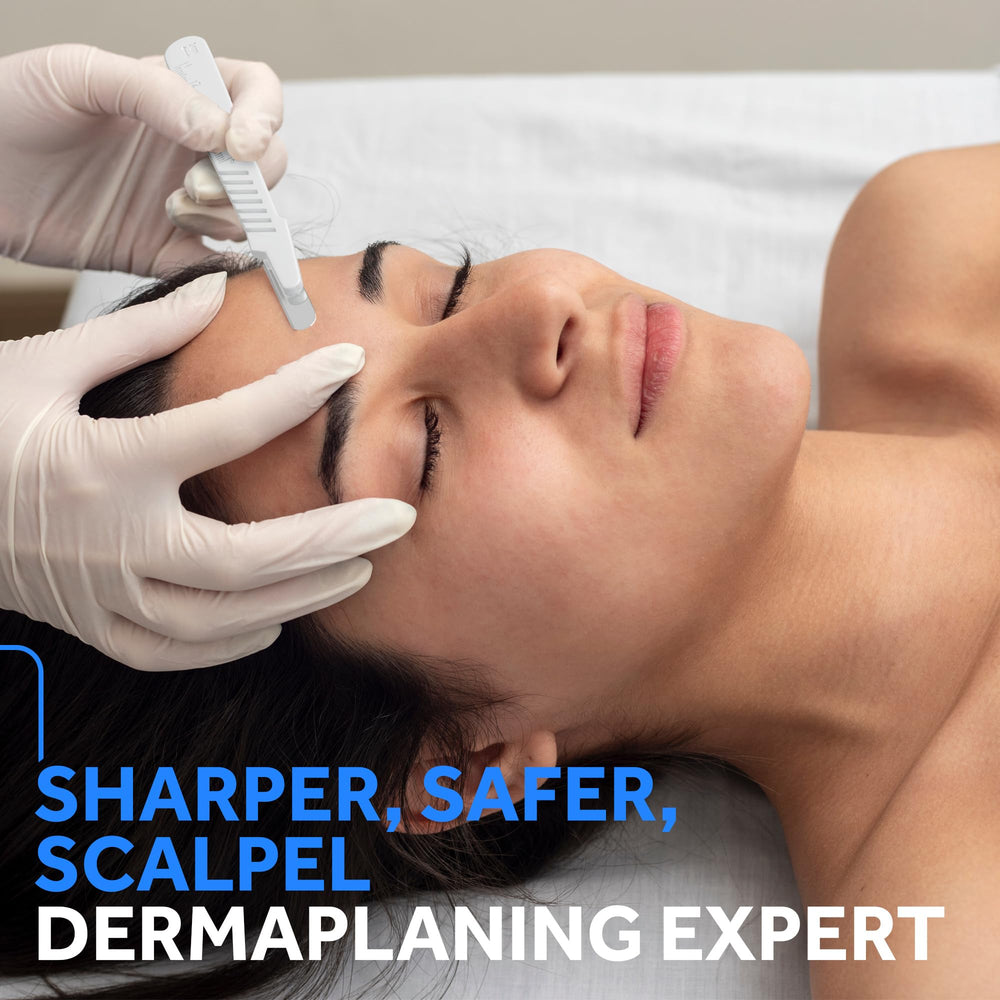 MyMed rasor-dermaplaning-diseno-mejorado: control y precision durante la dermaplaning