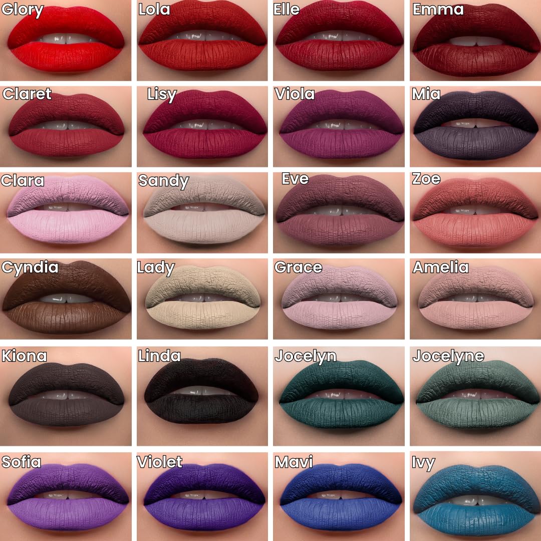Mynena lip swatch on arm shows even shade