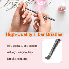 MYR brocha-uñas-redonda: bordes suaves y color con profundidad
