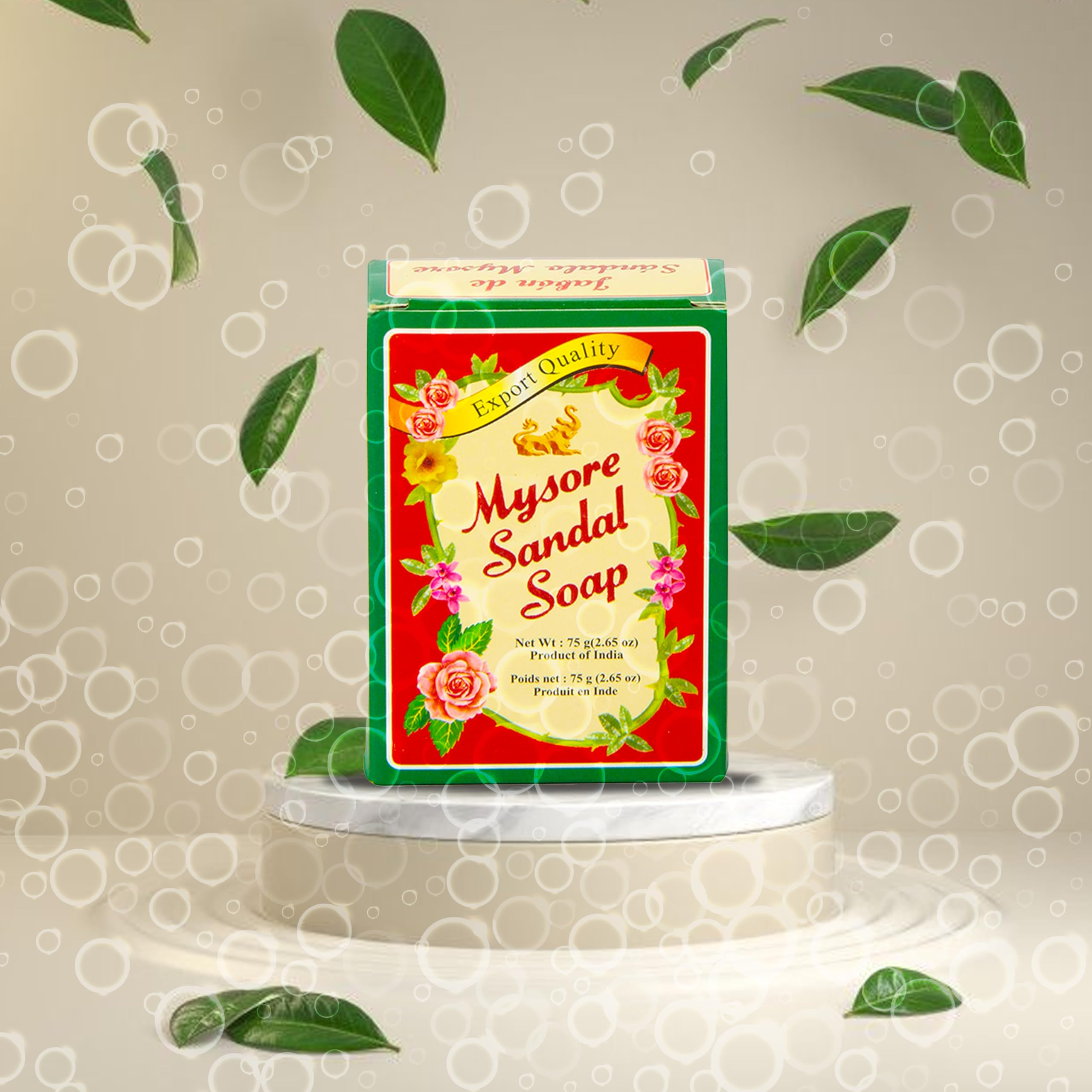 Mysore Sandal fragancia de sándalo larga perfuma suavemente.