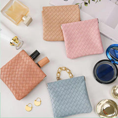 Estuche MZLUWM de PU impermeable protege cosméticos en salidas.