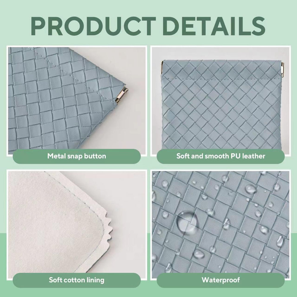Kit de viaje compacto MZLUWM para cosméticos y accesorios.