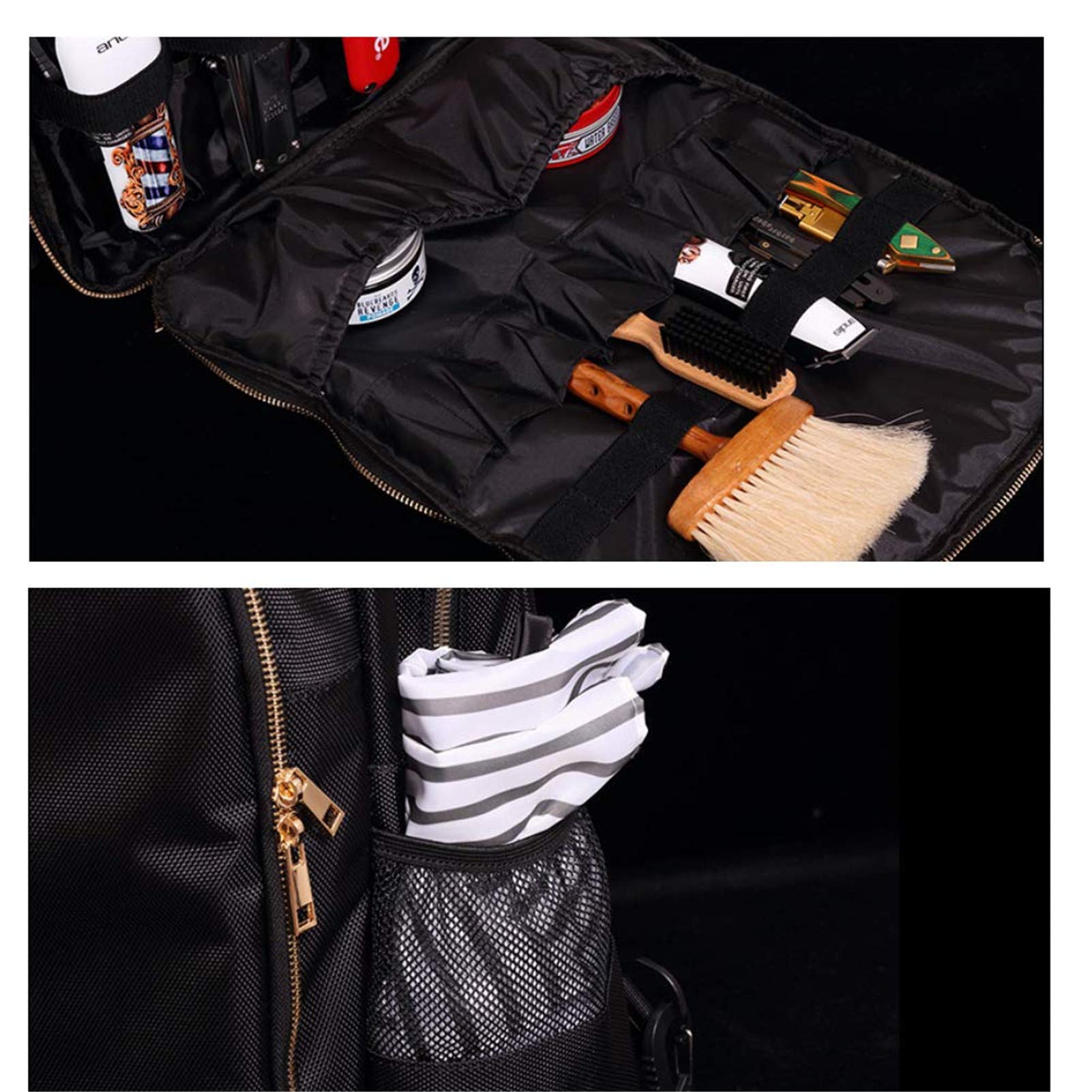 NADAENMF bolsa barbero herramientas diseño ergonómico para transporte