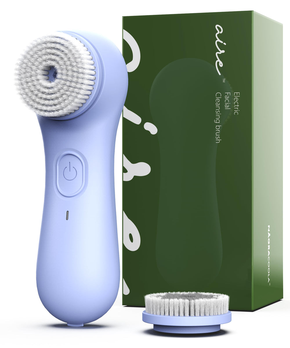 NågraCoola cepillo facial eléctrico con carga USB para uso diario en casa.