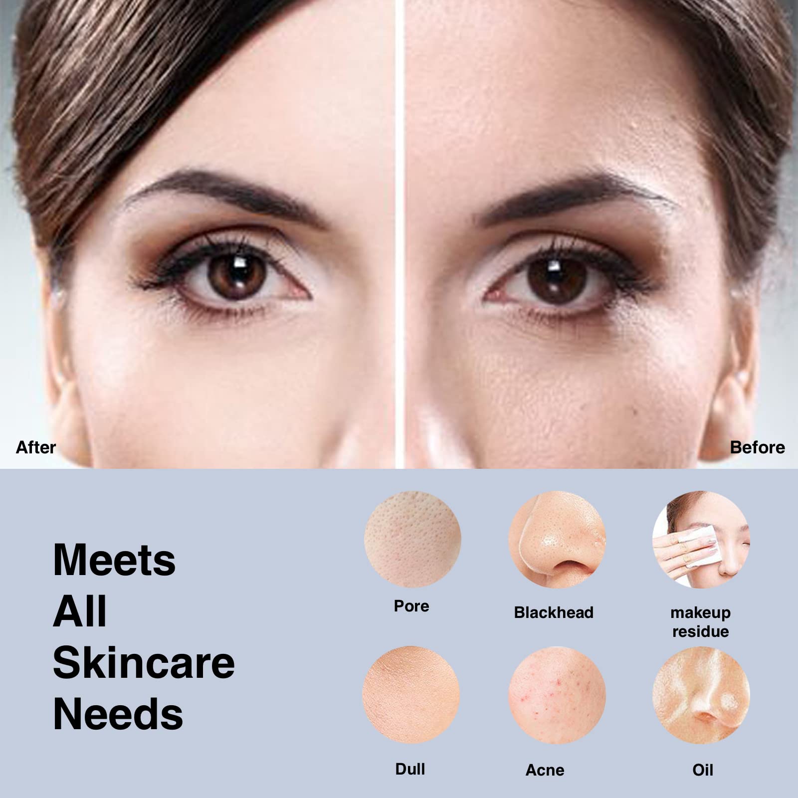 Nagacoola masaje suave en 90 segundos para activar la circulación facial.