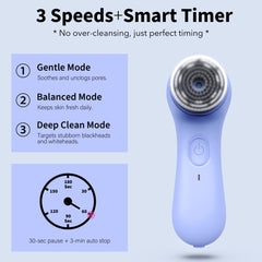 NågraCoola tecnología de 3 velocidades para adaptar la limpieza.