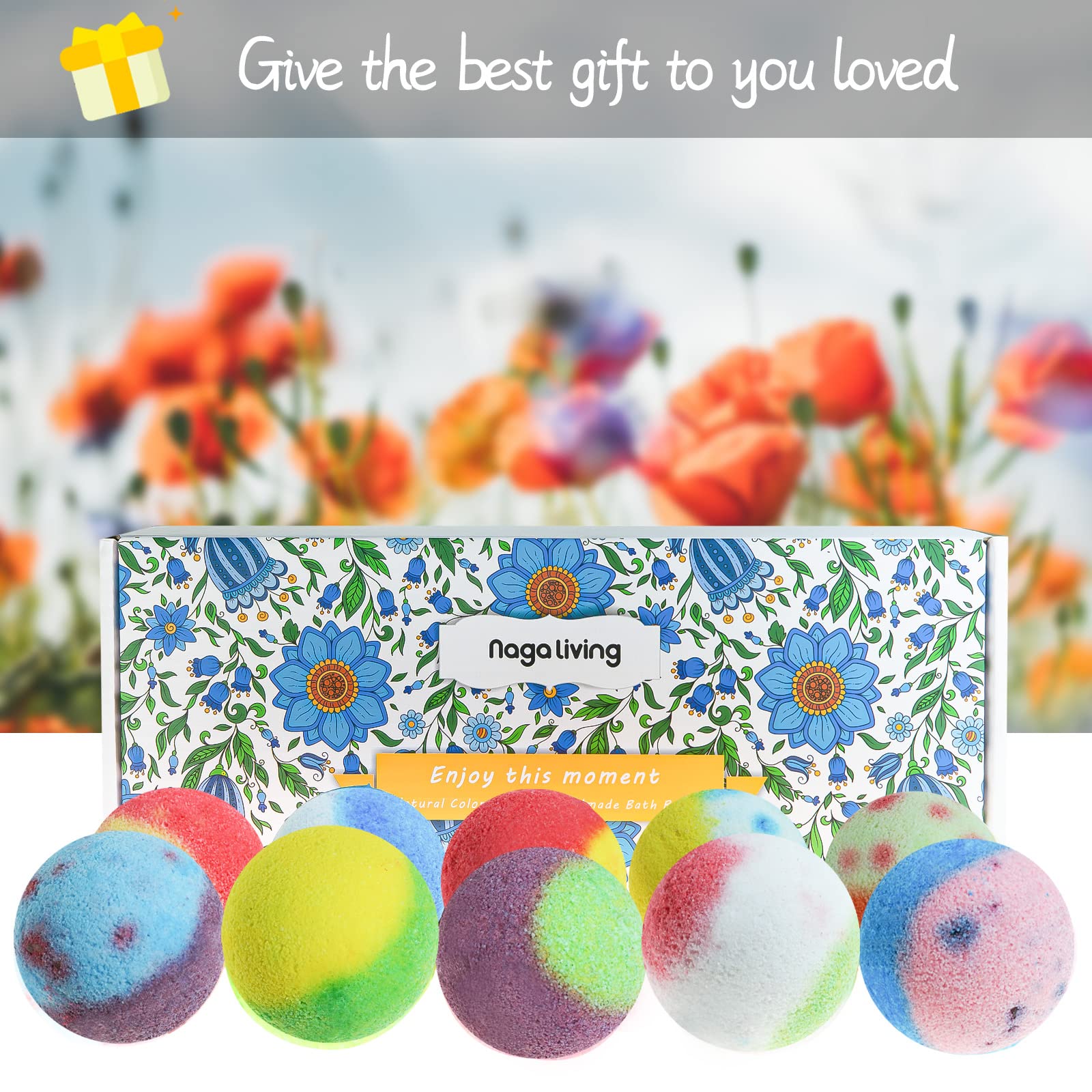 Nagaliving Bombas de Baño Amor Limón: aroma luminoso para momentos de bienestar.