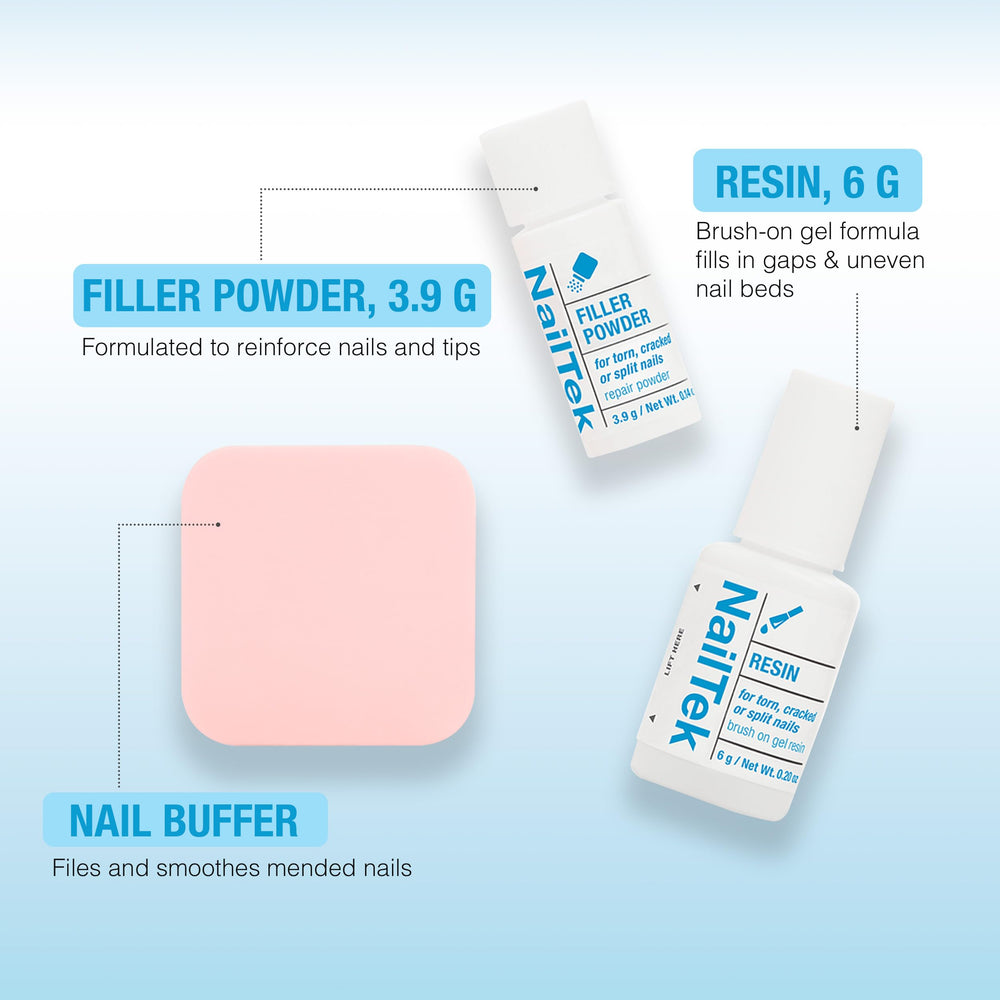 Nail Tek kit cuidado uñas – solución completa casera.