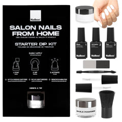 Nailboo kit dip frente: sistema completo para empezar en casa sin visitas.
