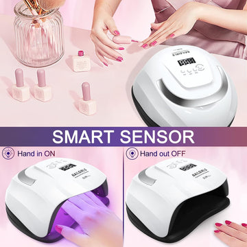 NAILGIRLS mango portátil y base desmontable para facilitar la movilidad