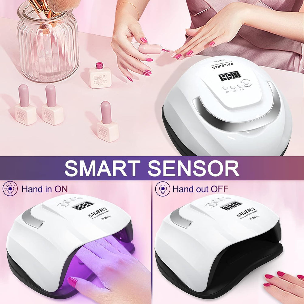 NAILGIRLS mango portátil y base desmontable para facilitar la movilidad